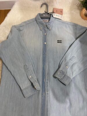 Like new Miu Miu Chambray Shirt sz.38