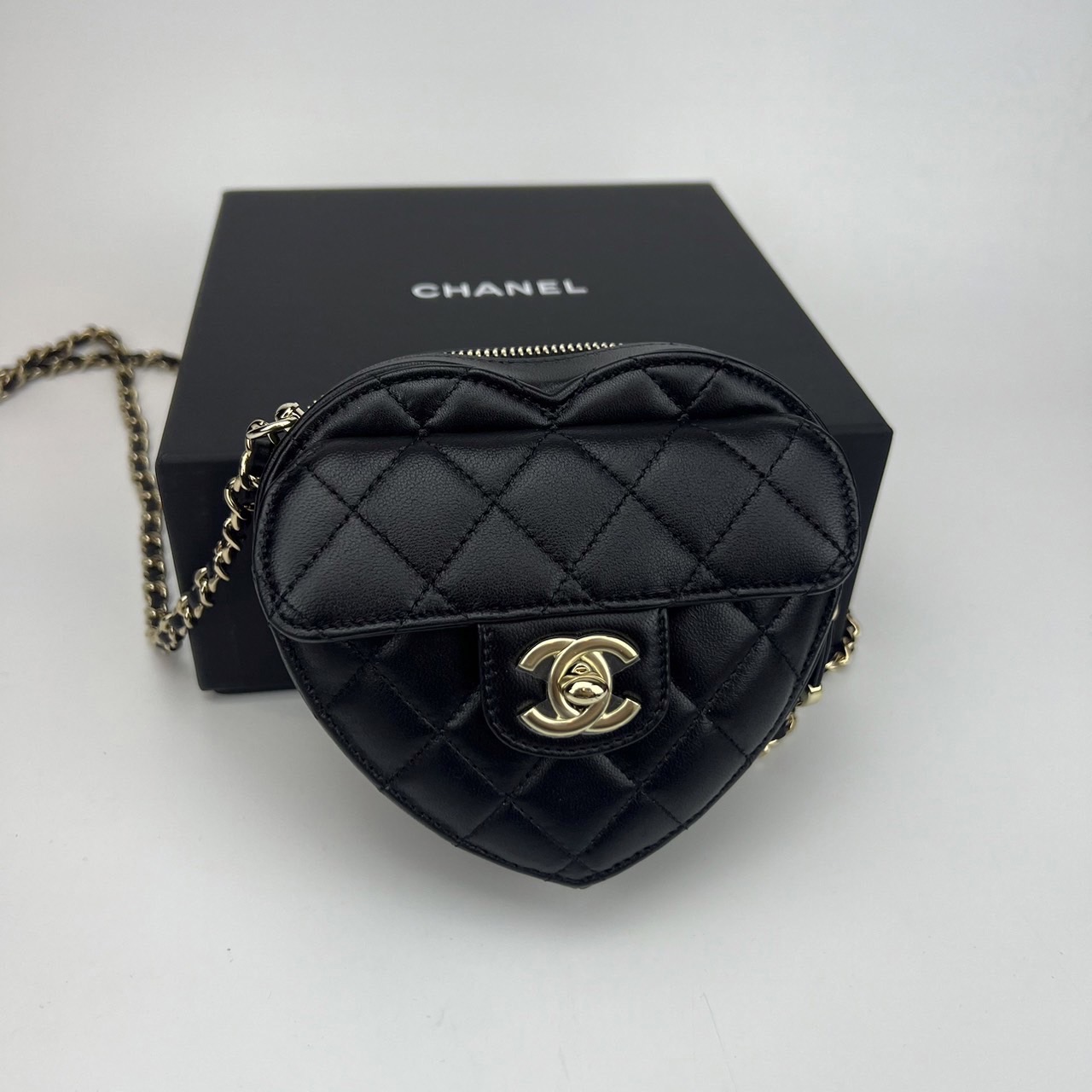 Chanel Heart Small Crossbody Bag