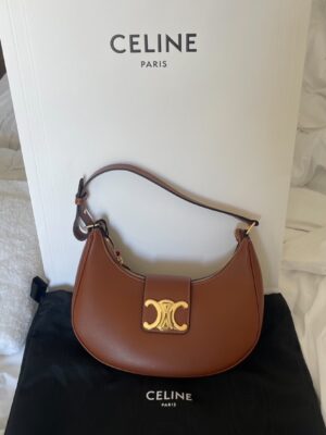 New Celine Ava Triomphe in Tan