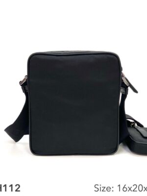 PRADA Re-Nylon and Saffiano leather shoulder bag