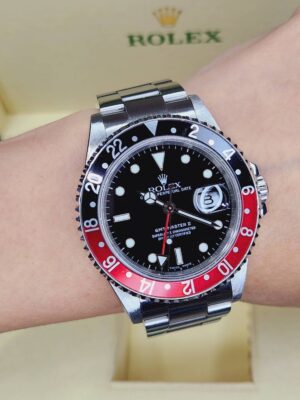 👑Used Rolex Gmt master Pepsi ขอบฟิลม์​