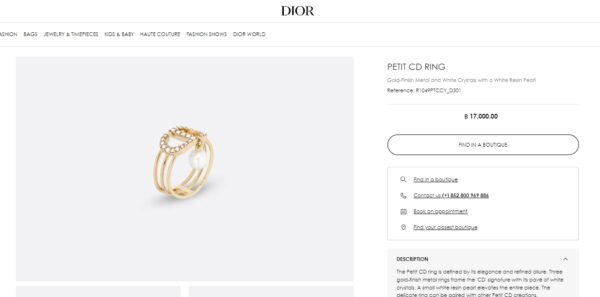 Dior Ring